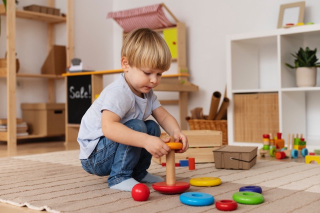 paediatric physiotherapy kid playing